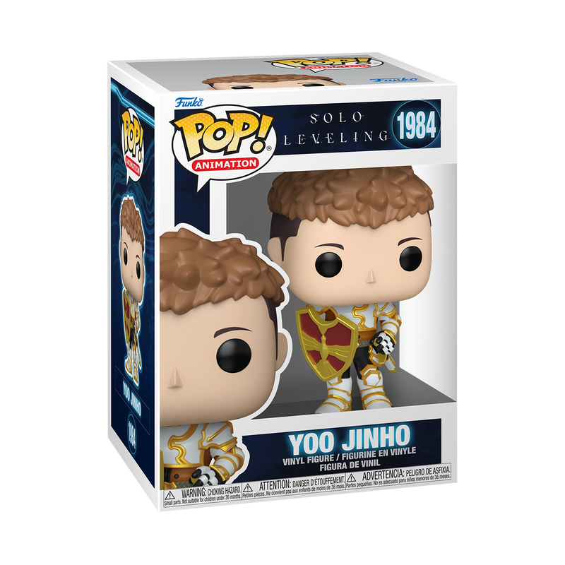 Solo Leveling Yoo Jinho Funko Pop Packaging