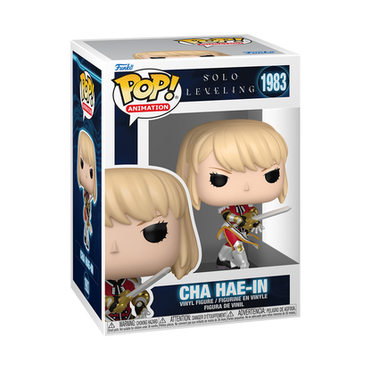 Solo Leveling Cha Hae-In Funko Pop Packaging