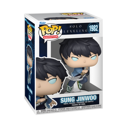 Solo Leveling Sung Jinwoo Funko Pop Packaging