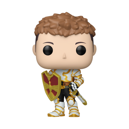Solo Leveling Yoo Jinho Funko Pop Figure Holding Shield and Nice to Meet You Sword